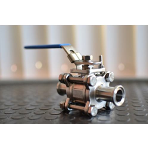 Válvula de Alivio Seguridad Sanitaria Clamp de Acero Inoxidable 316L en México